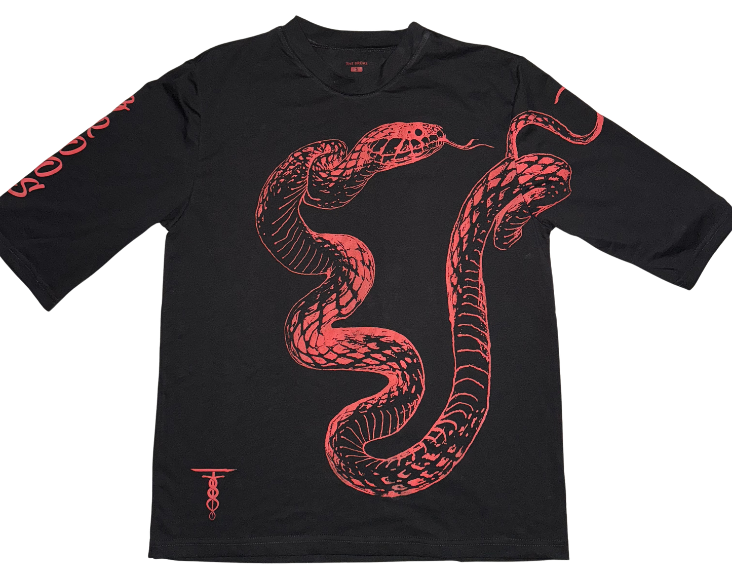 Unirich black snake t shirt