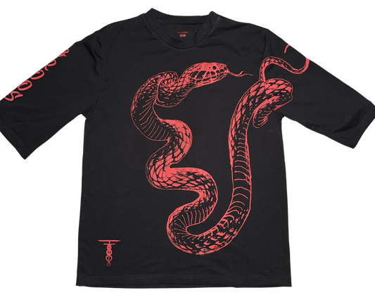 Unirich black snake t shirt